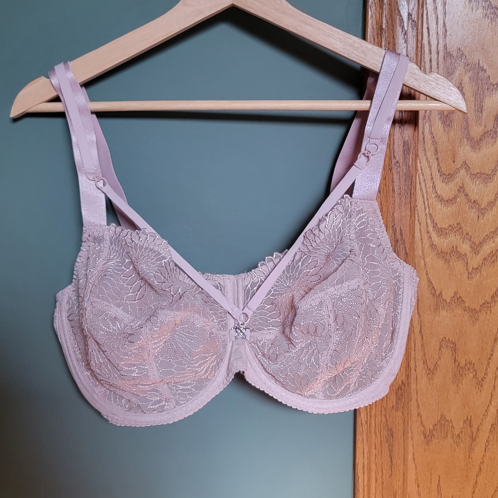 Light Pink Lace Bra